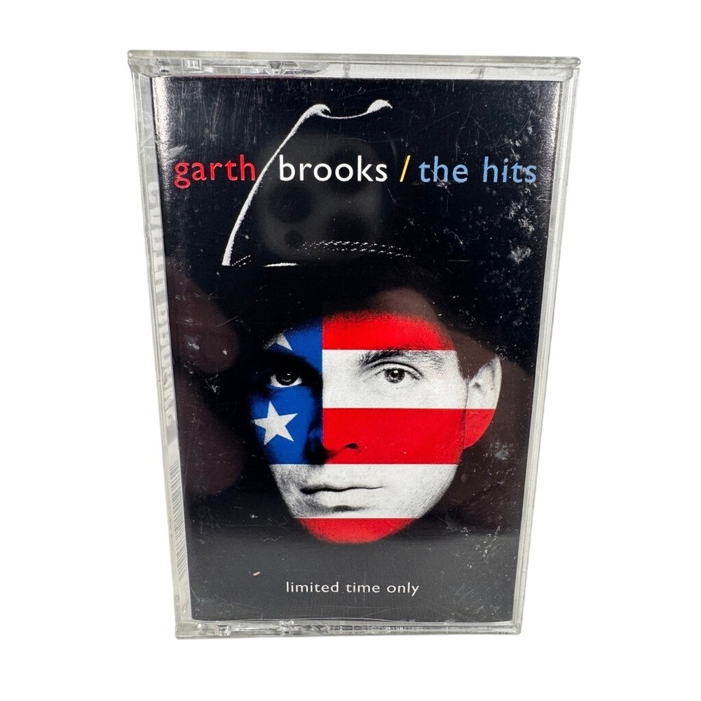 Garth Brooks The Hits Cassette Tape 1994 Limited Edition Country Music C4-29689